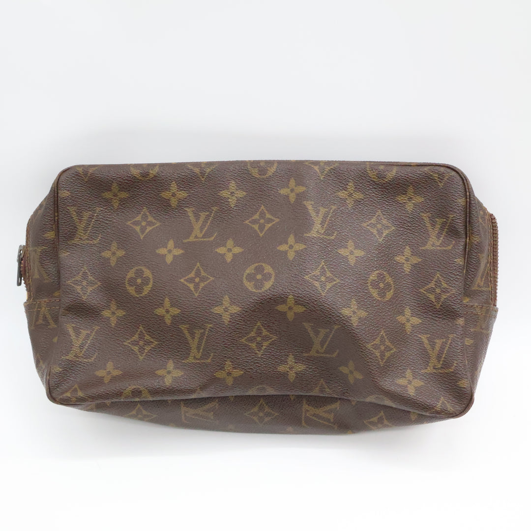 Louis Vuitton True Trousse 28 Brown Monogram Pouch