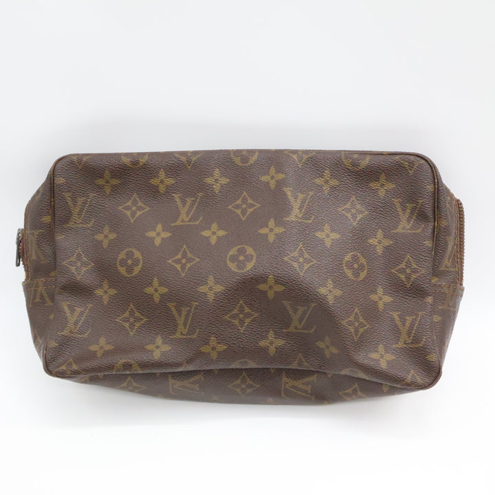 Louis Vuitton True Trousse 28 Brown Monogram Pouch