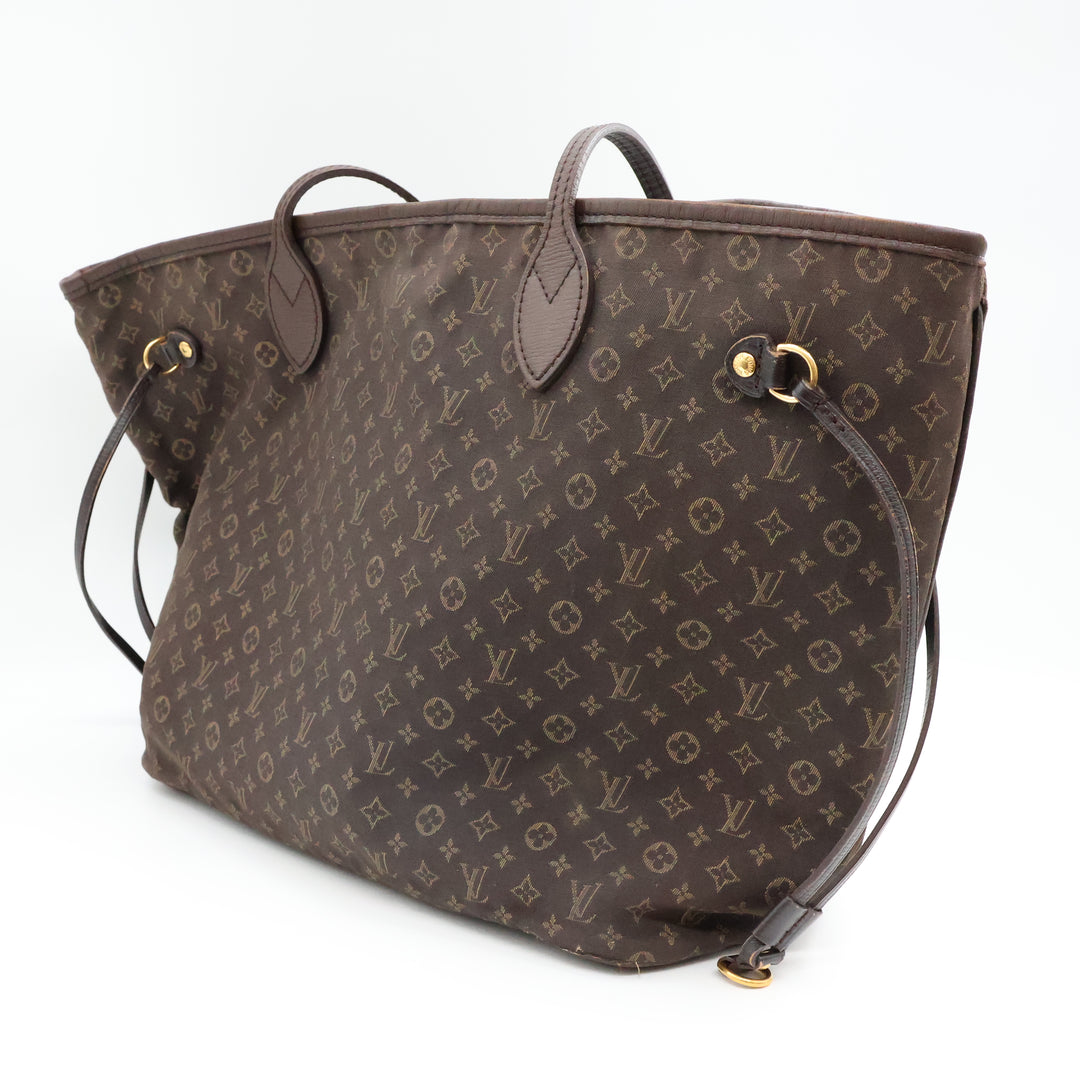 Louis Vuitton Brown Idylle Monogram Neverfull MM Handbag