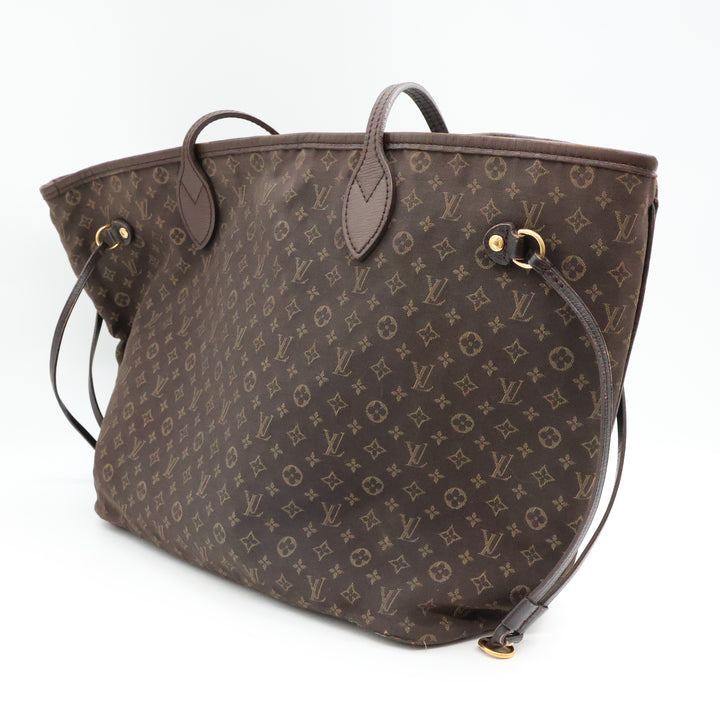 Louis Vuitton Brown Idylle Monogram Neverfull MM Handbag