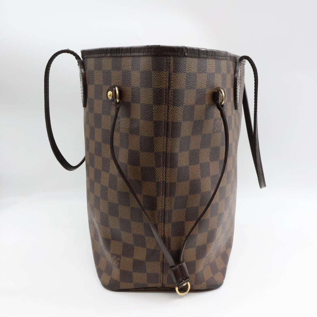 Louis Vuitton Brown Damier Neverfull MM Handbag
