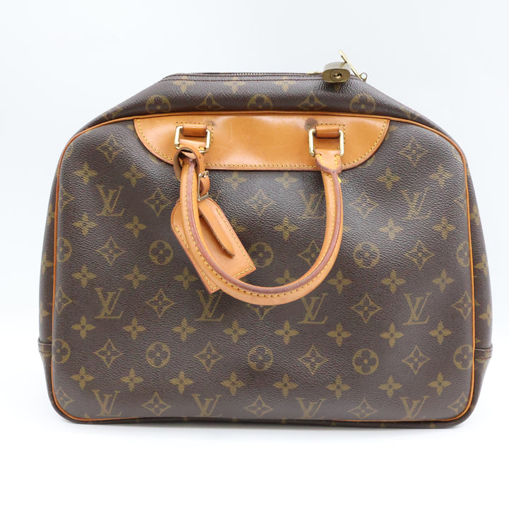 Louis Vuitton Brown Monogram Deauville Handbag