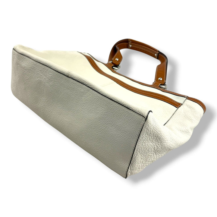 Coach Penelope Cream Tote Handbag