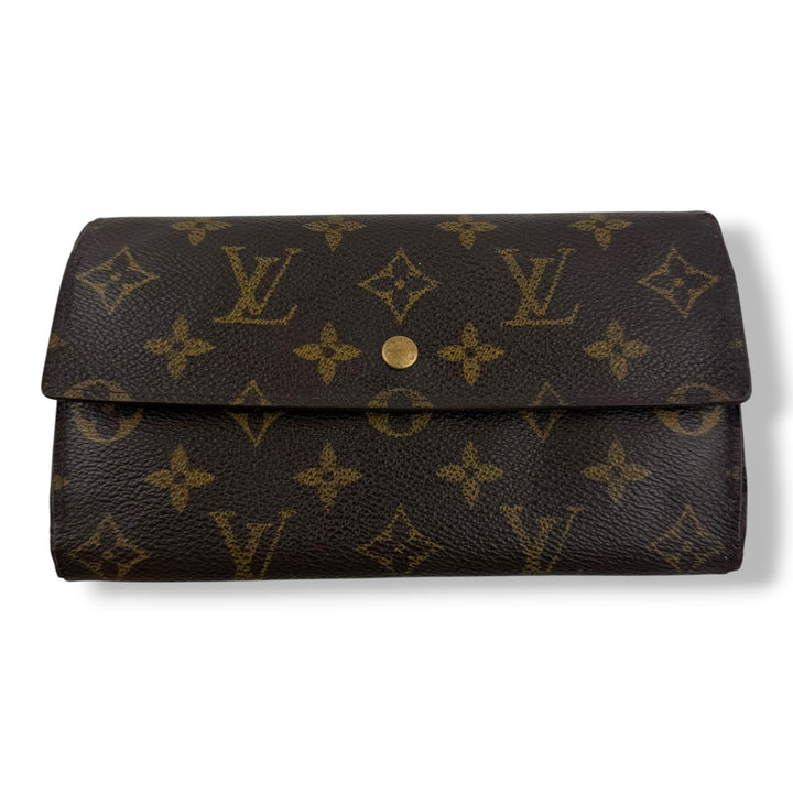 Louis Vuitton Trifold Brown Monogram Femme Wallet