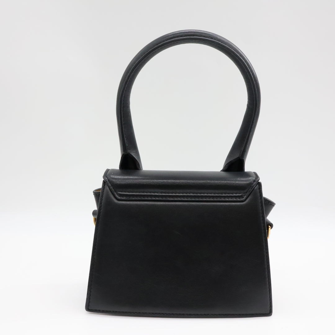 Jacquemus Le Chiquito Medium Black Moyen Crossbody Handbag