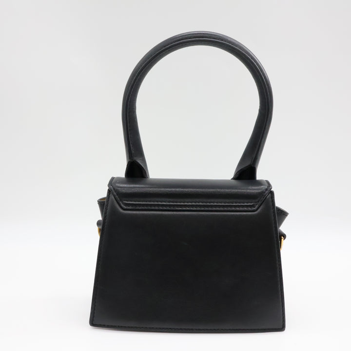 Jacquemus Le Chiquito Medium Black Moyen Crossbody Handbag