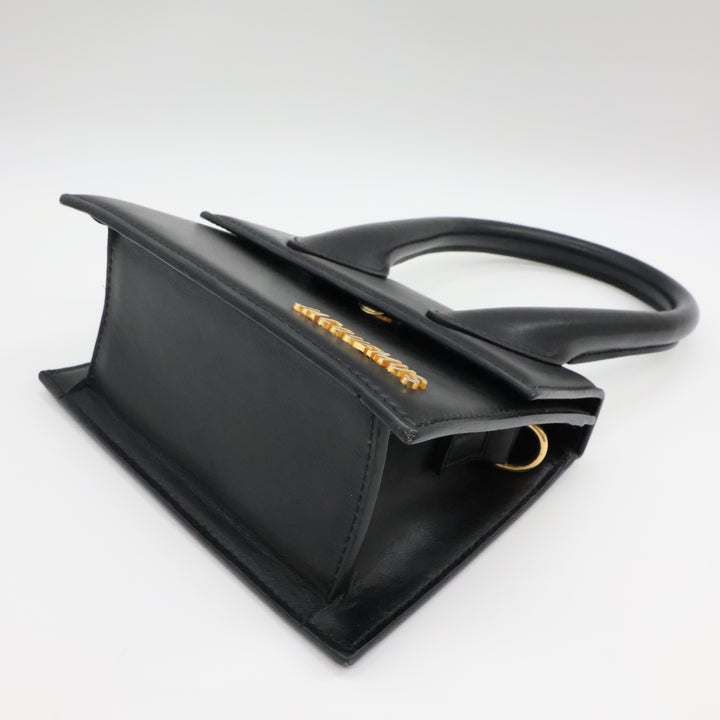 Jacquemus Le Chiquito Medium Black Moyen Crossbody Handbag