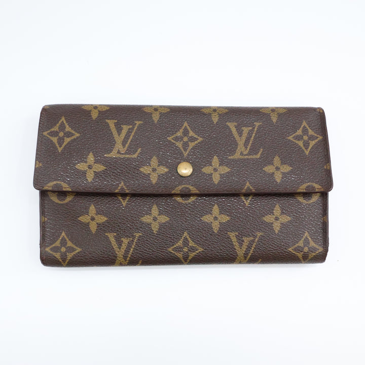 Louis Vuitton Trifold Brown Monogram Femme Wallet