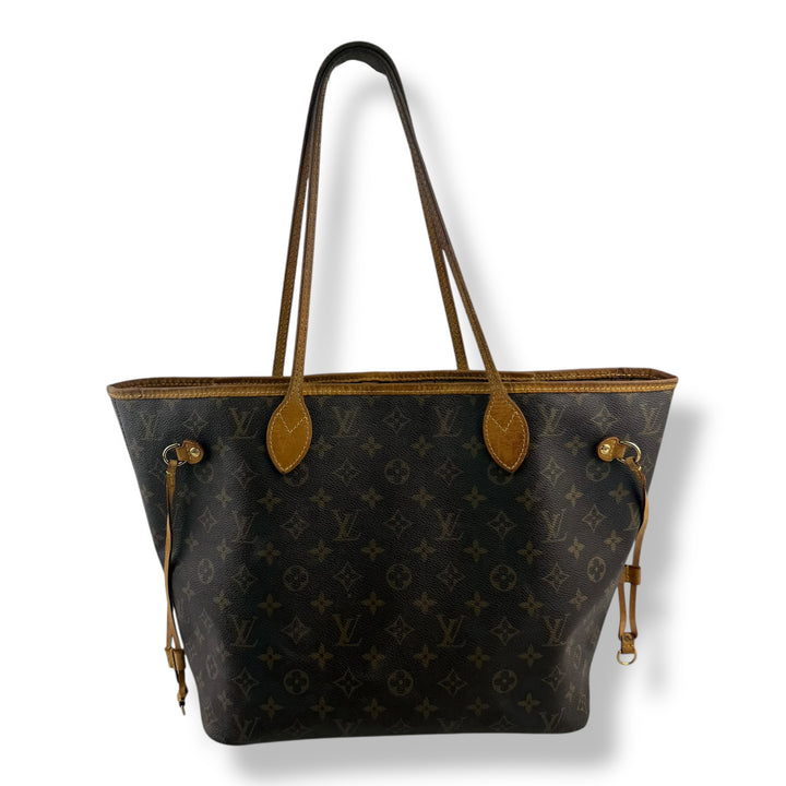 Louis Vuitton Brown Monogram Neverfull MM Handbag