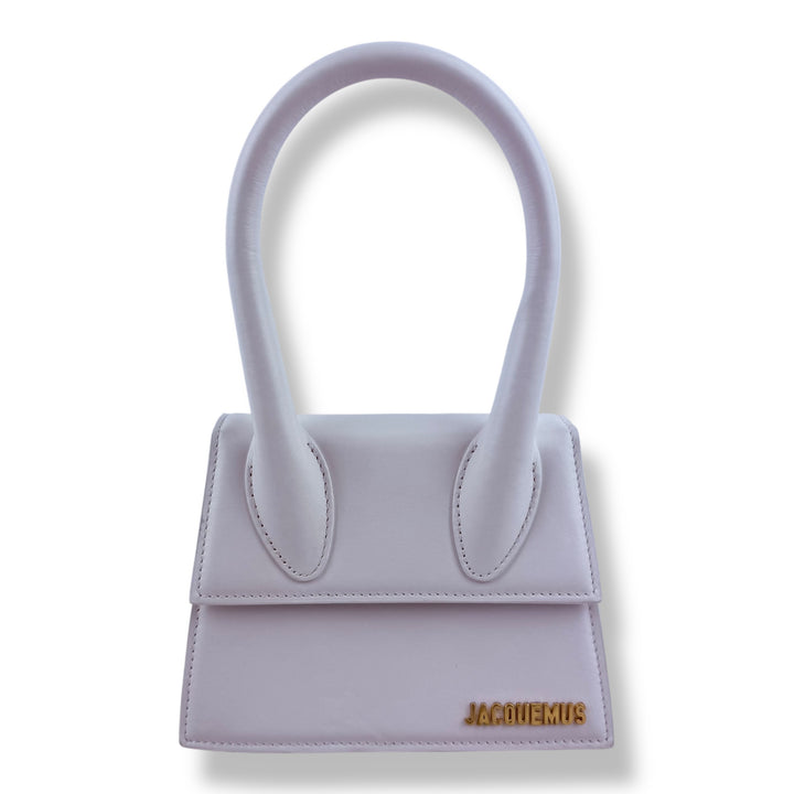 Jacquemus Le Chiquito Medium White Moyen Crossbody Handbag