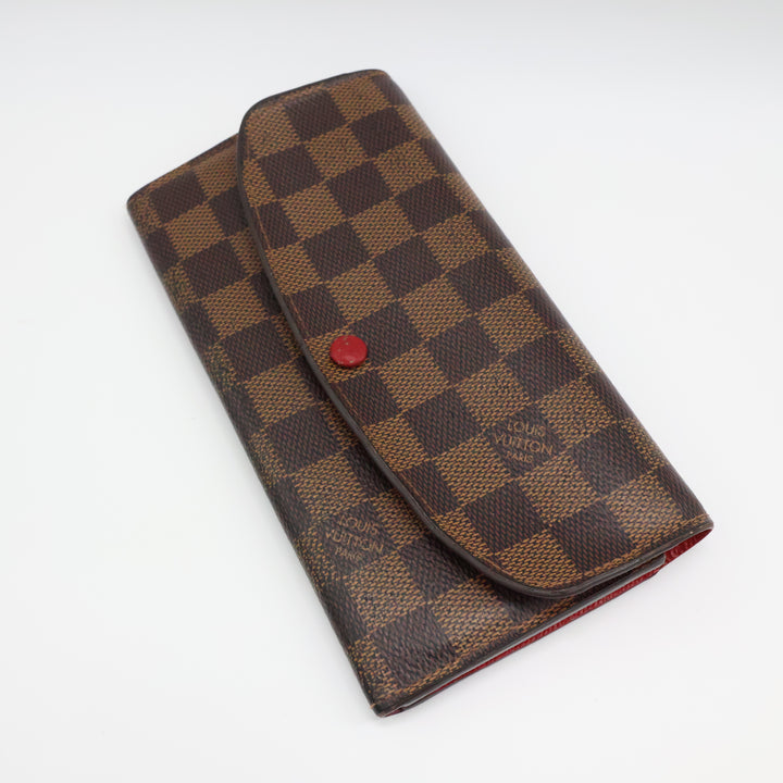 Louis Vuitton Emilie Brown Monogram Femme Wallet