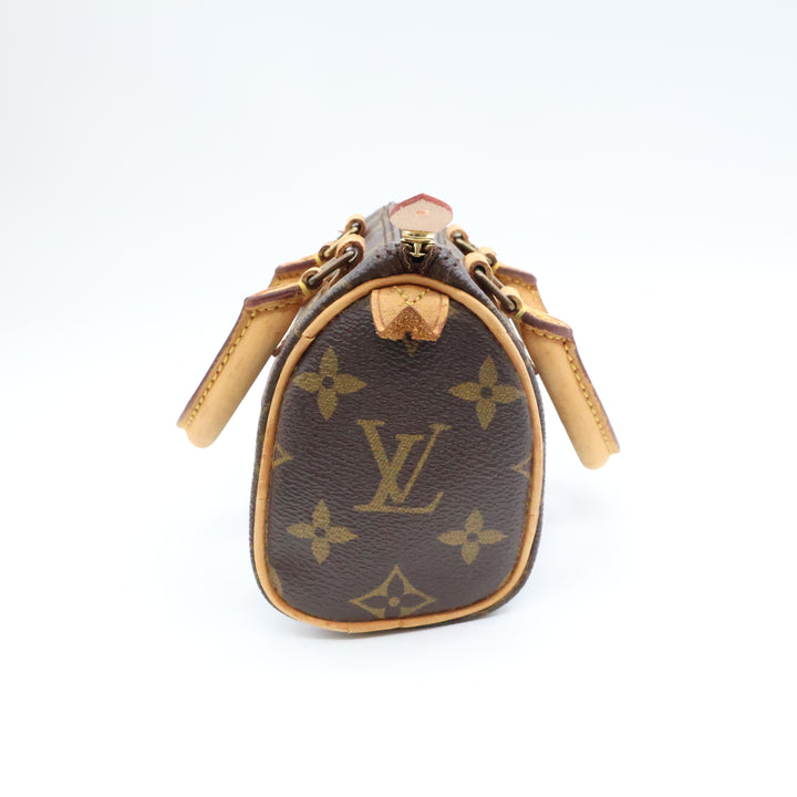Louis Vuitton Nano Speedy Brown Monogram Handbag