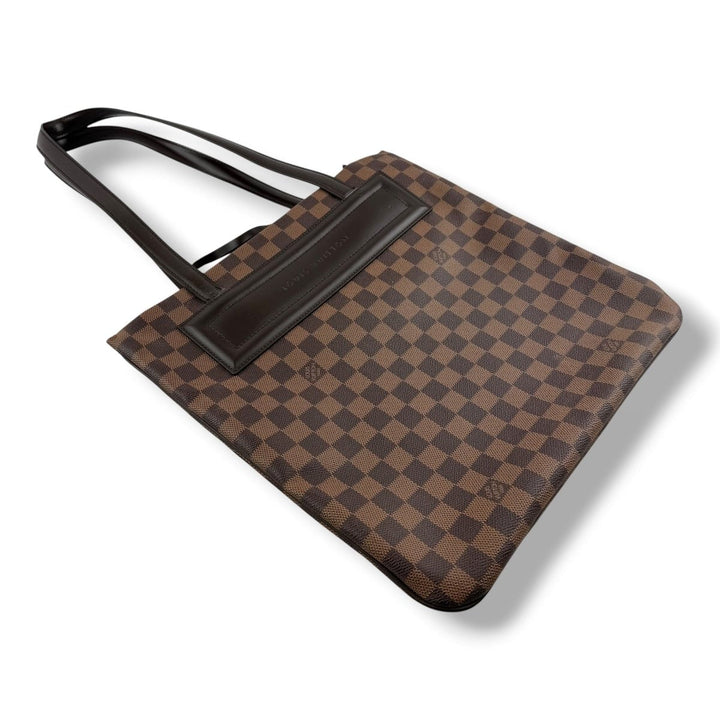 Louis Vuitton Brown Damier Clifton Tote Handbag W/Added Pouch