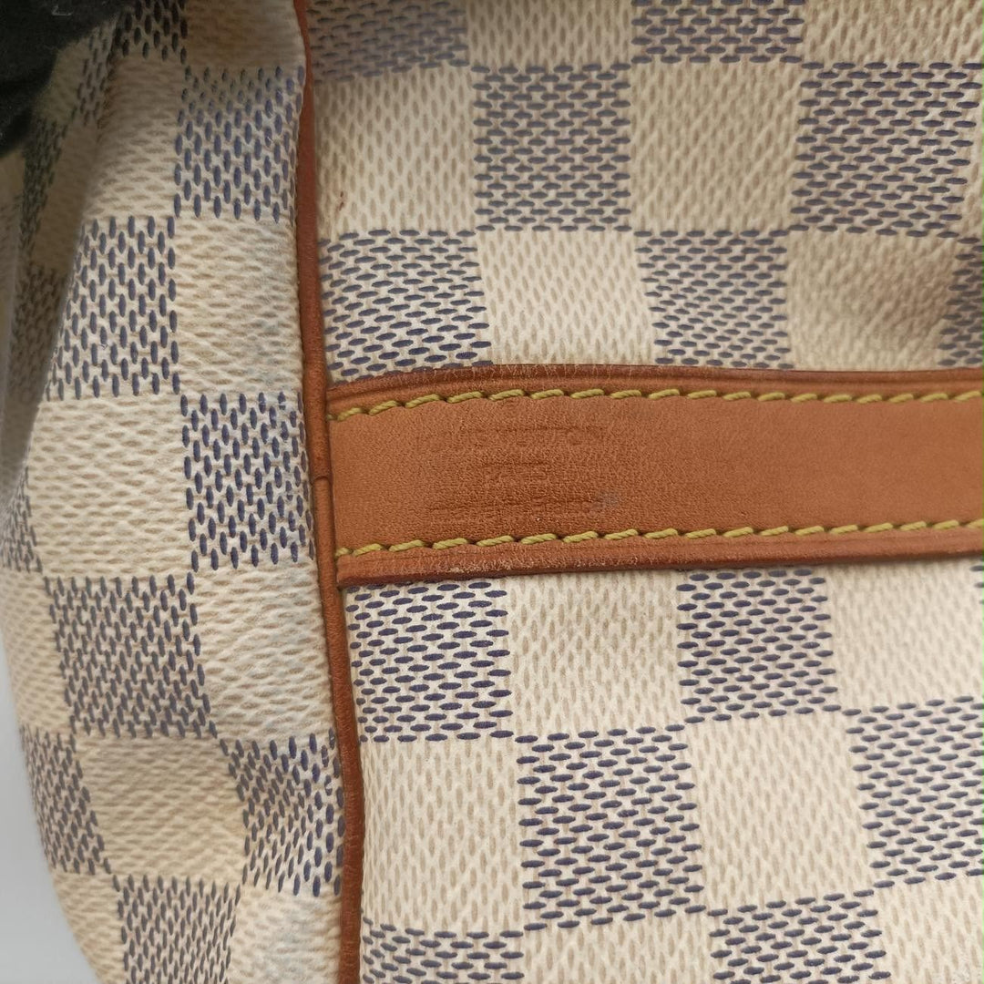 Louis Vuitton Damier Azur Speedy Bandouliere 35 Handbag