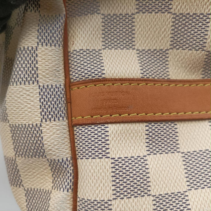 Louis Vuitton Damier Azur Speedy Bandouliere 35 Handbag