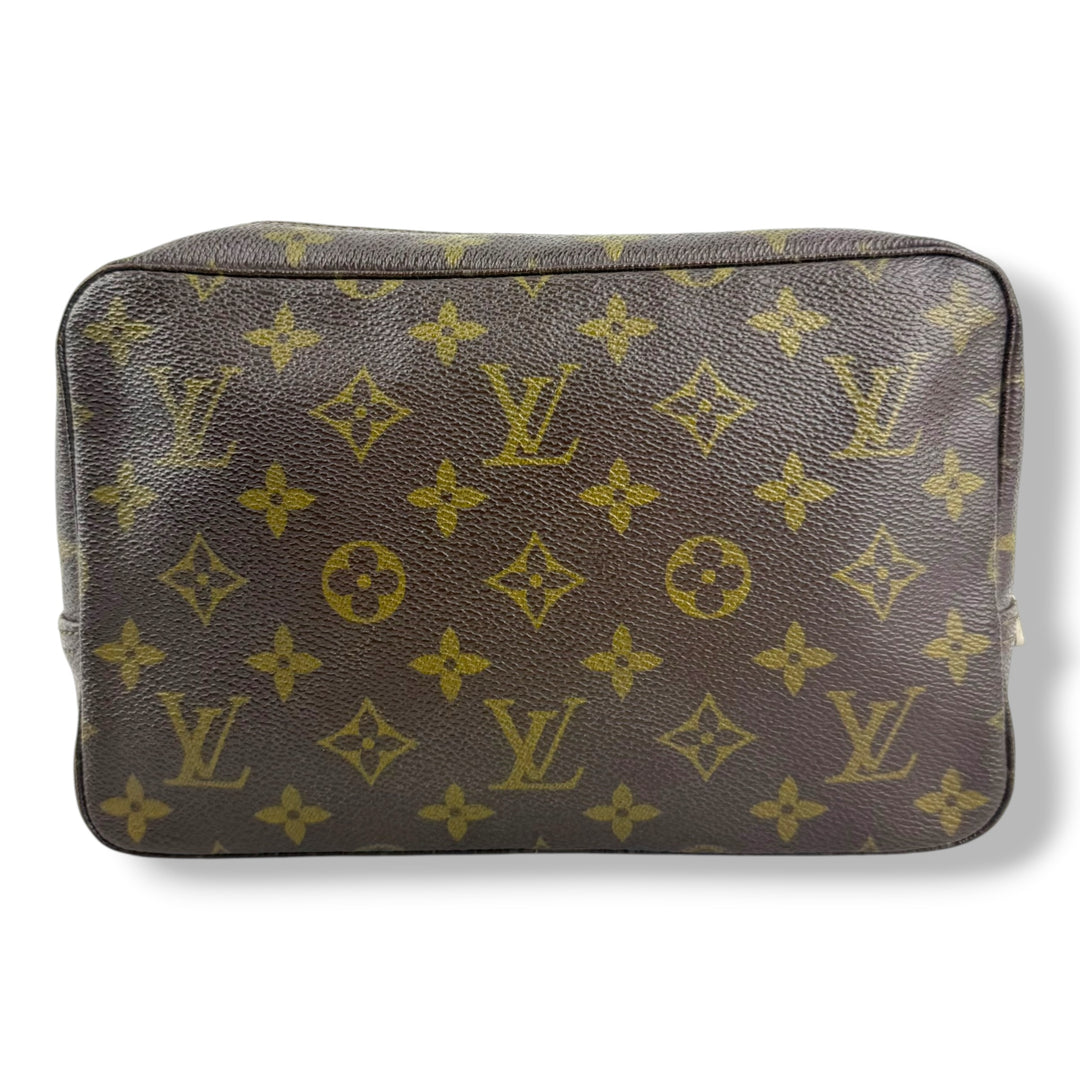 Louis Vuitton Toiletry Wash Bag Brown Monogram Toiletry Pouch