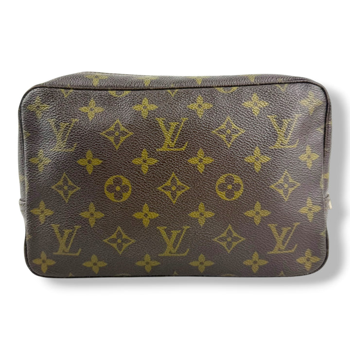 Louis Vuitton Toiletry Wash Bag Brown Monogram Toiletry Pouch