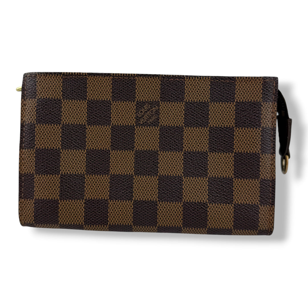 Louis Vuitton Brown Damier Classic Signature Mini Bucket Pouch Bag