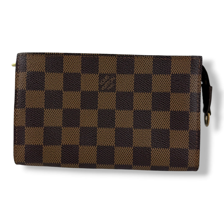Louis Vuitton Brown Damier Classic Signature Mini Bucket Pouch Bag