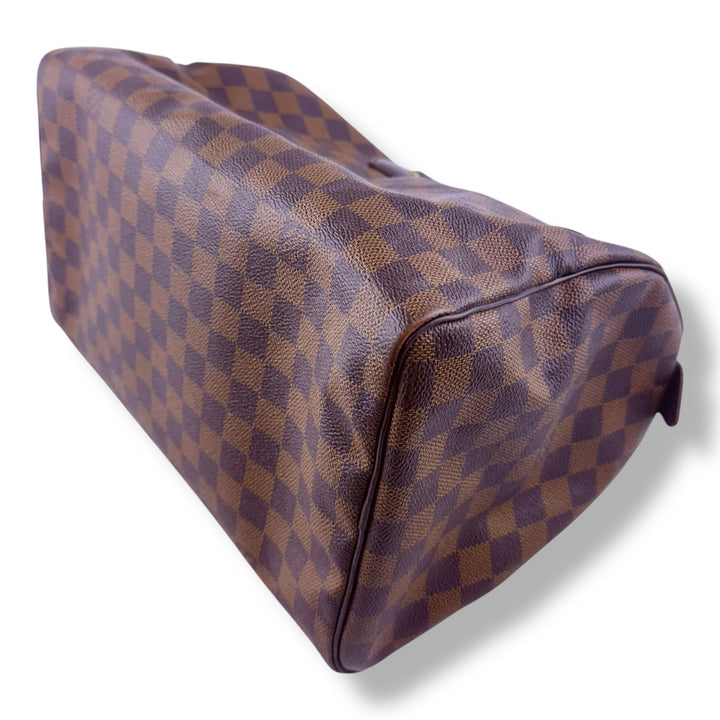 Louis Vuitton Speedy 30 Brown Damier Ebene Handbag