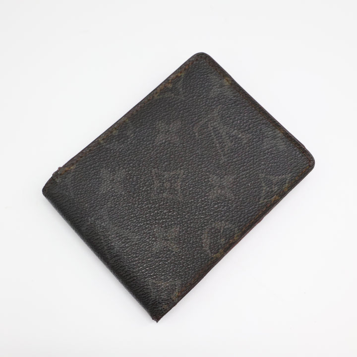 Louis Vuitton Bifold Brown Monogram Wallet Good Condition