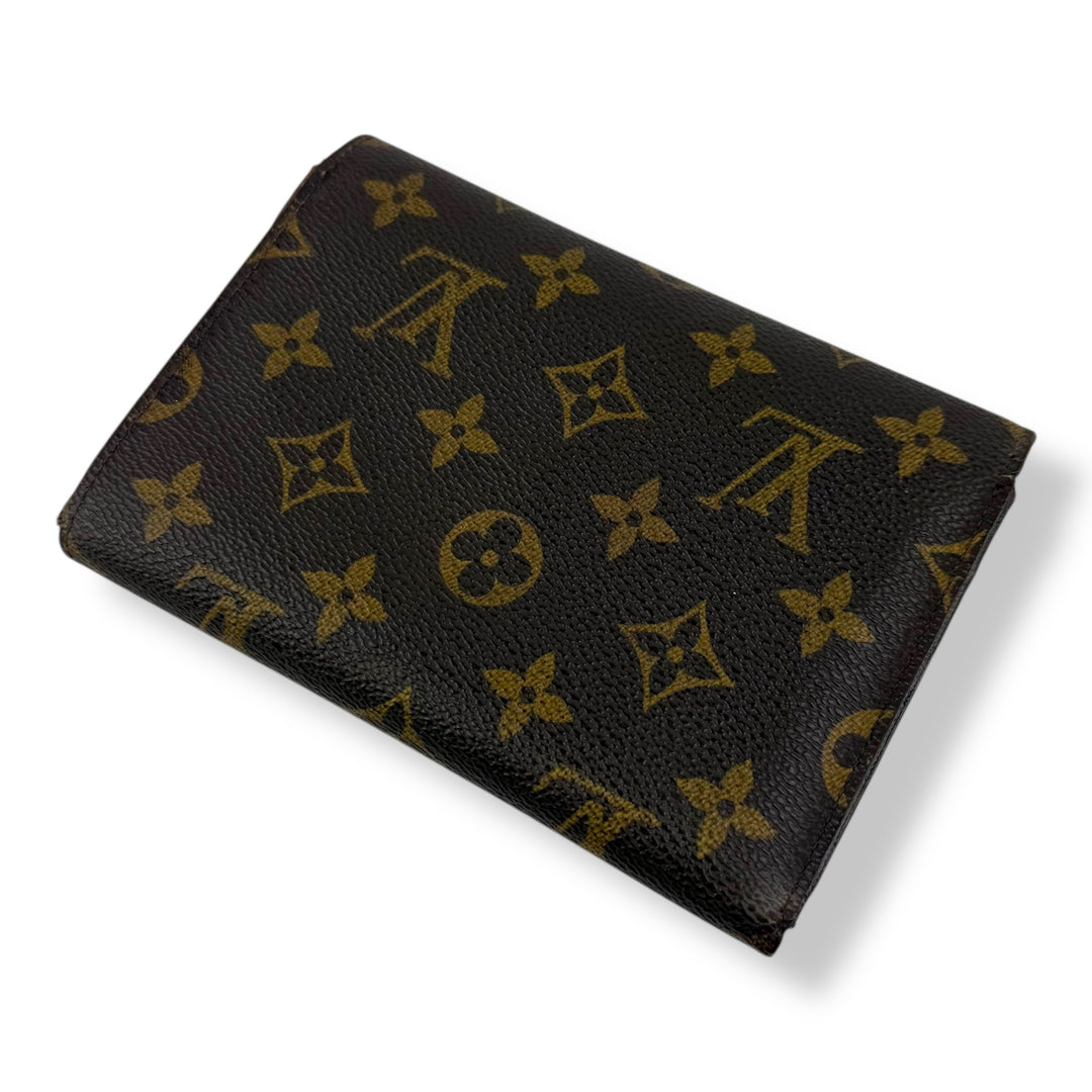 Louis Vuitton Trifold Brown Monogram International Femme Wallet