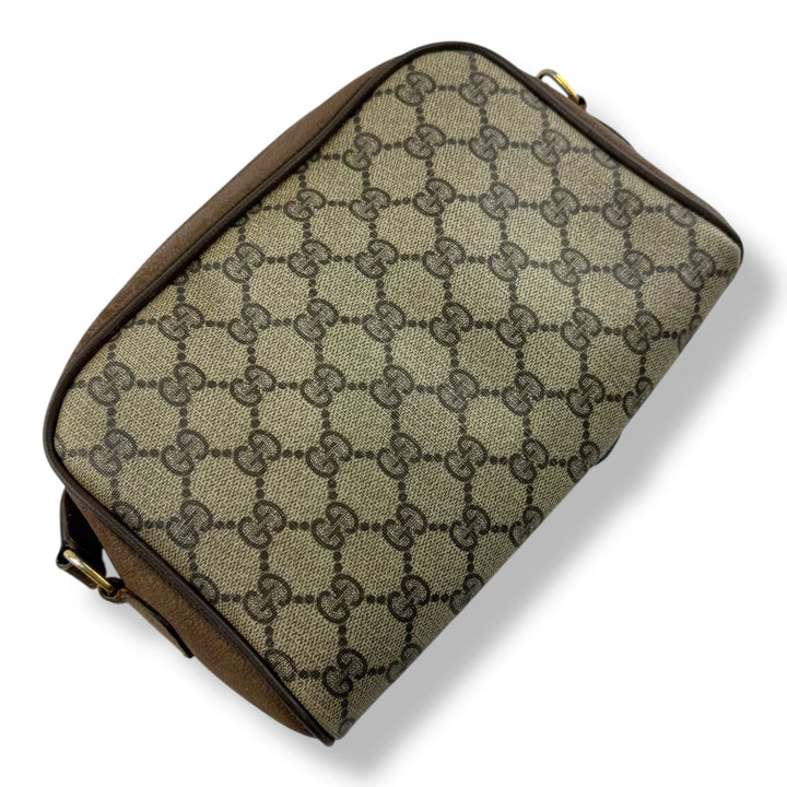 Gucci Vintage Beige Sherry Line Crossbody Handbag