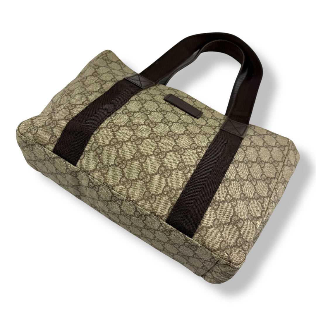 Gucci GG Beige Supreme Canvas Tote Bag