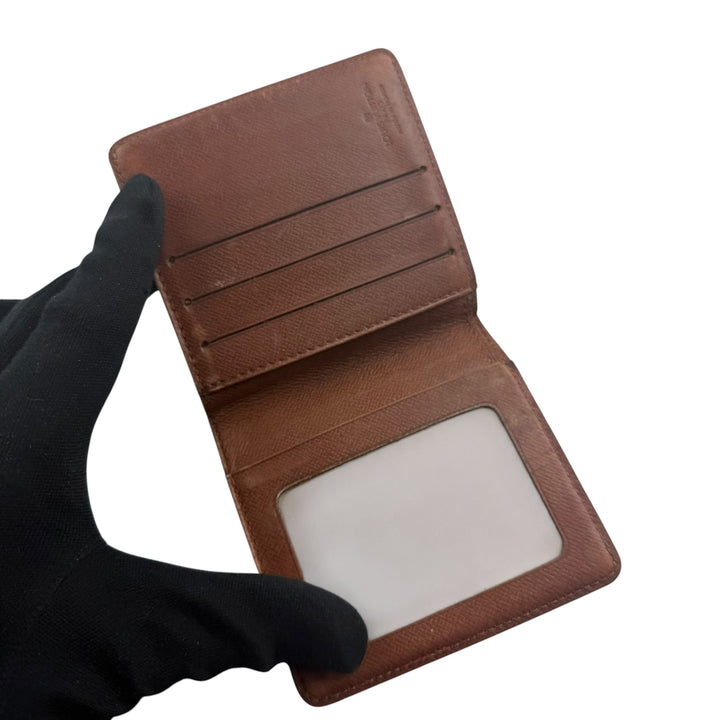 Louis Vuitton Vintage Bifold Brown Monogram Wallet