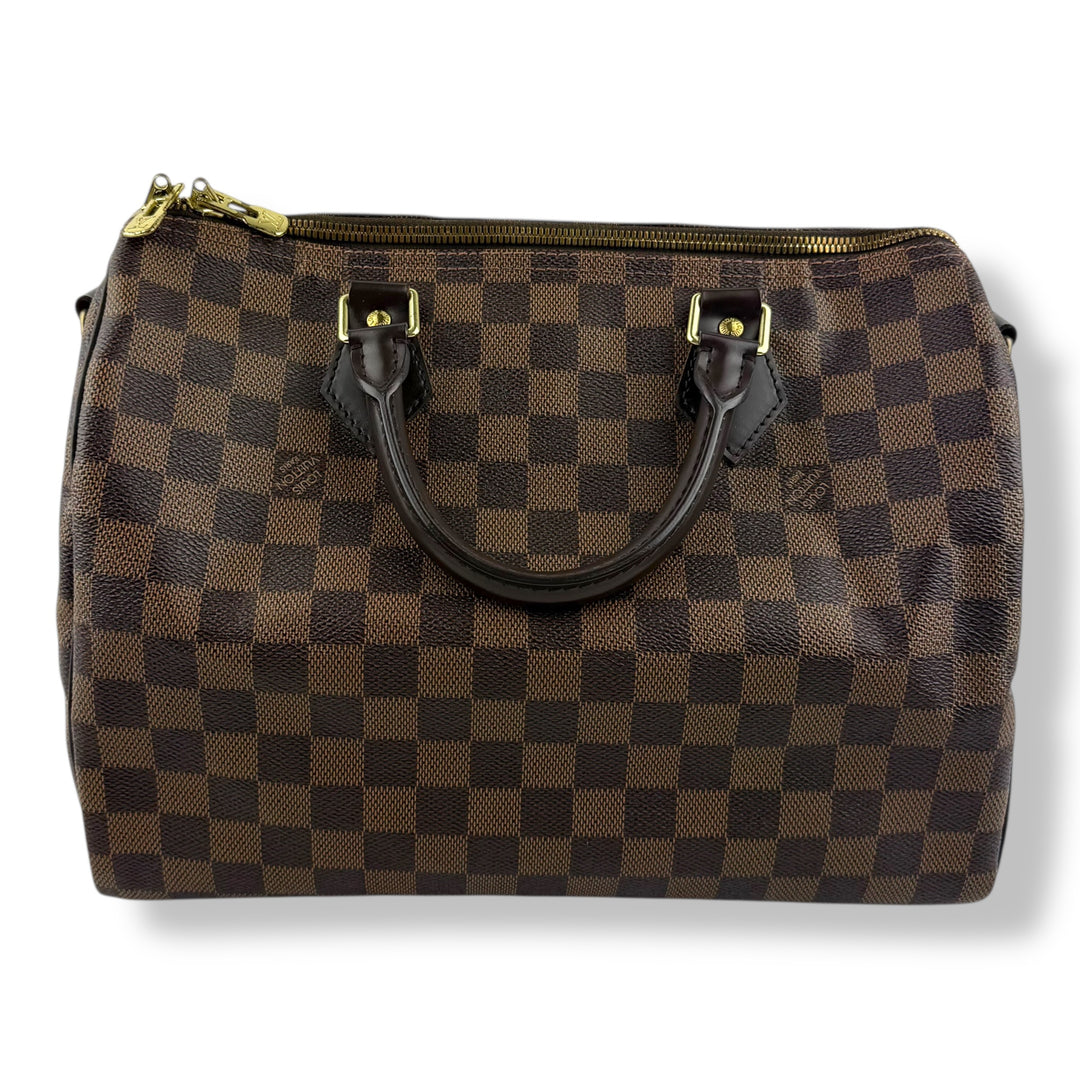 Louis Vuitton Brown Damier Speedy Bandouliere 30 Handbag