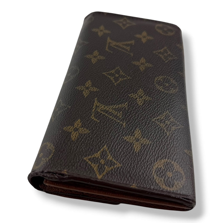 Louis Vuitton Vintage Sarah Brown Monogram Femme Wallet 7721
