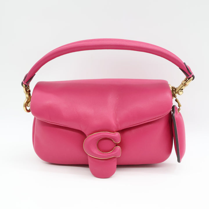 Coach Pillow Tabby 18 Pink Leather Handbag