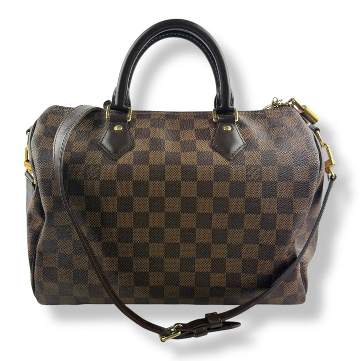 Louis Vuitton Brown Damier Speedy Bandouliere 30 Handbag