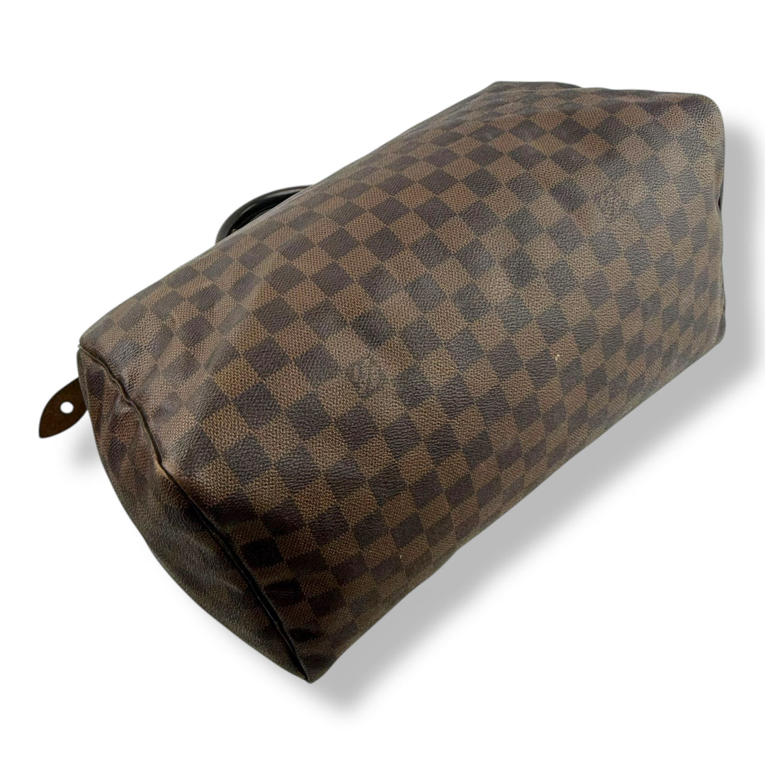 Louis Vuitton Speedy 35 Brown Damier Handbag