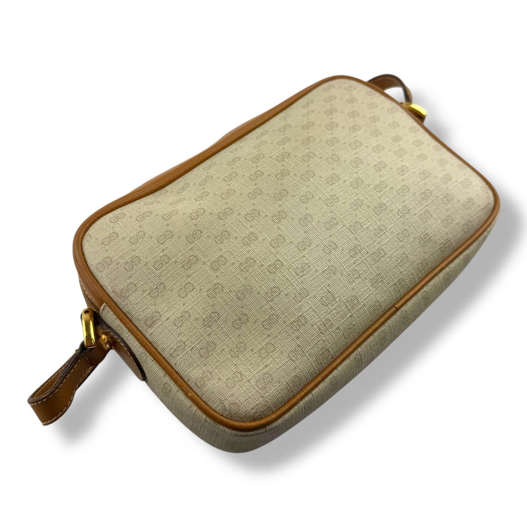 Gucci GG Beige Monogram Shoulder Crossbody Bag