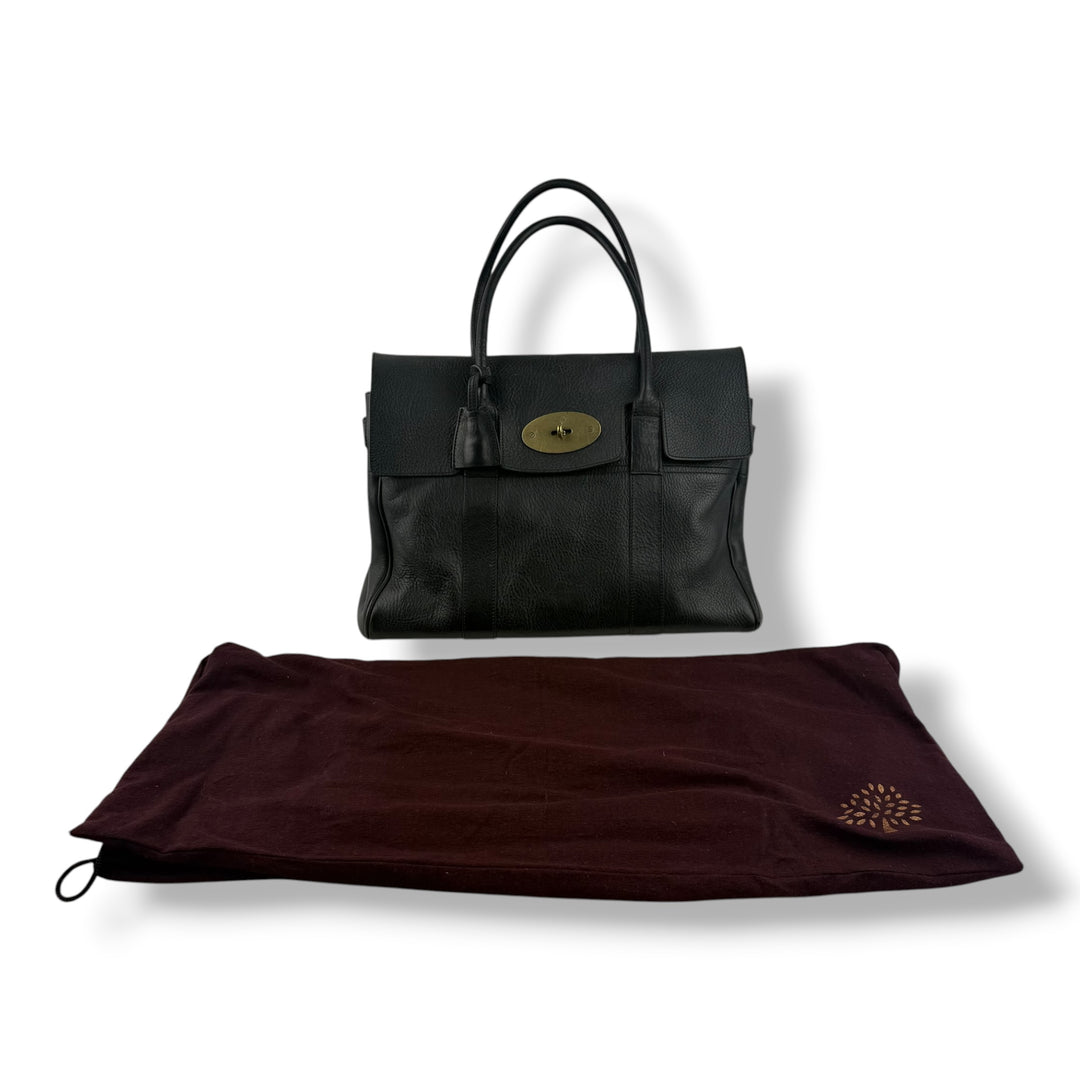 Mulberry Bayswater Black Leather Handbag