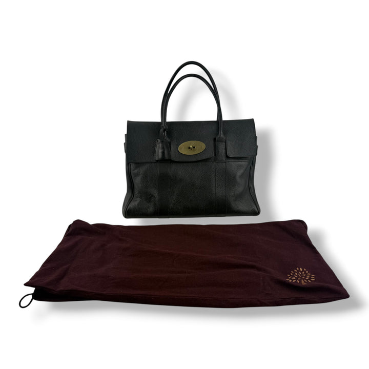 Mulberry Bayswater Black Leather Handbag