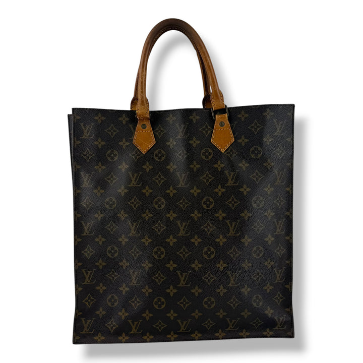 Louis Vuitton Brown Monogram Sac Plat Handbag