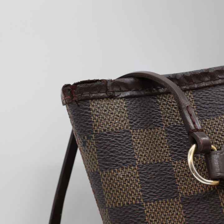 Louis Vuitton Brown Damier Neverfull MM Handbag