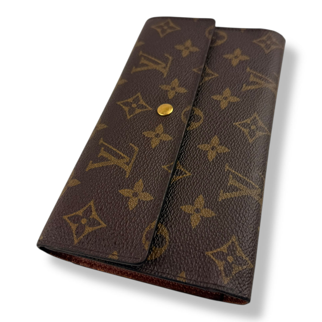 Louis Vuitton Trifold Brown Monogram Femme Wallet