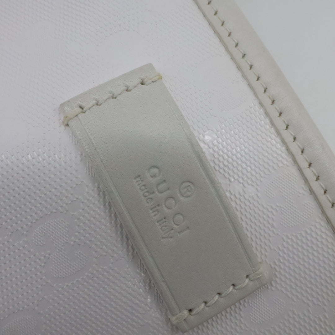 Gucci GG Canvas White Tote Bag