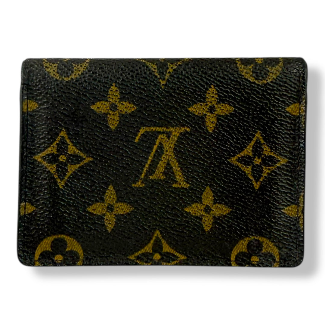 Louis Vuitton Brown Monogram Card Wallet
