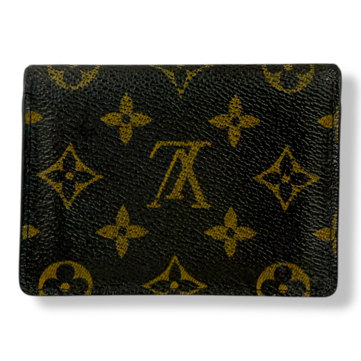 Louis Vuitton Brown Monogram Card Wallet