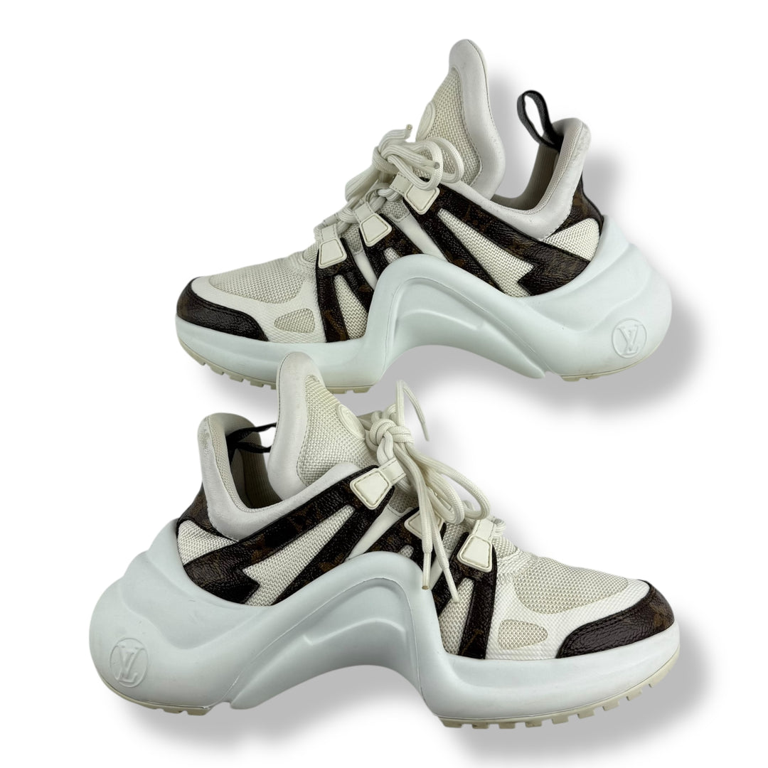 Louis Vuitton Archlight White/Brown UK 5 / EU 38