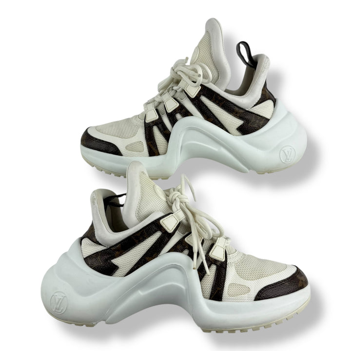 Louis Vuitton Archlight White/Brown UK 5 / EU 38