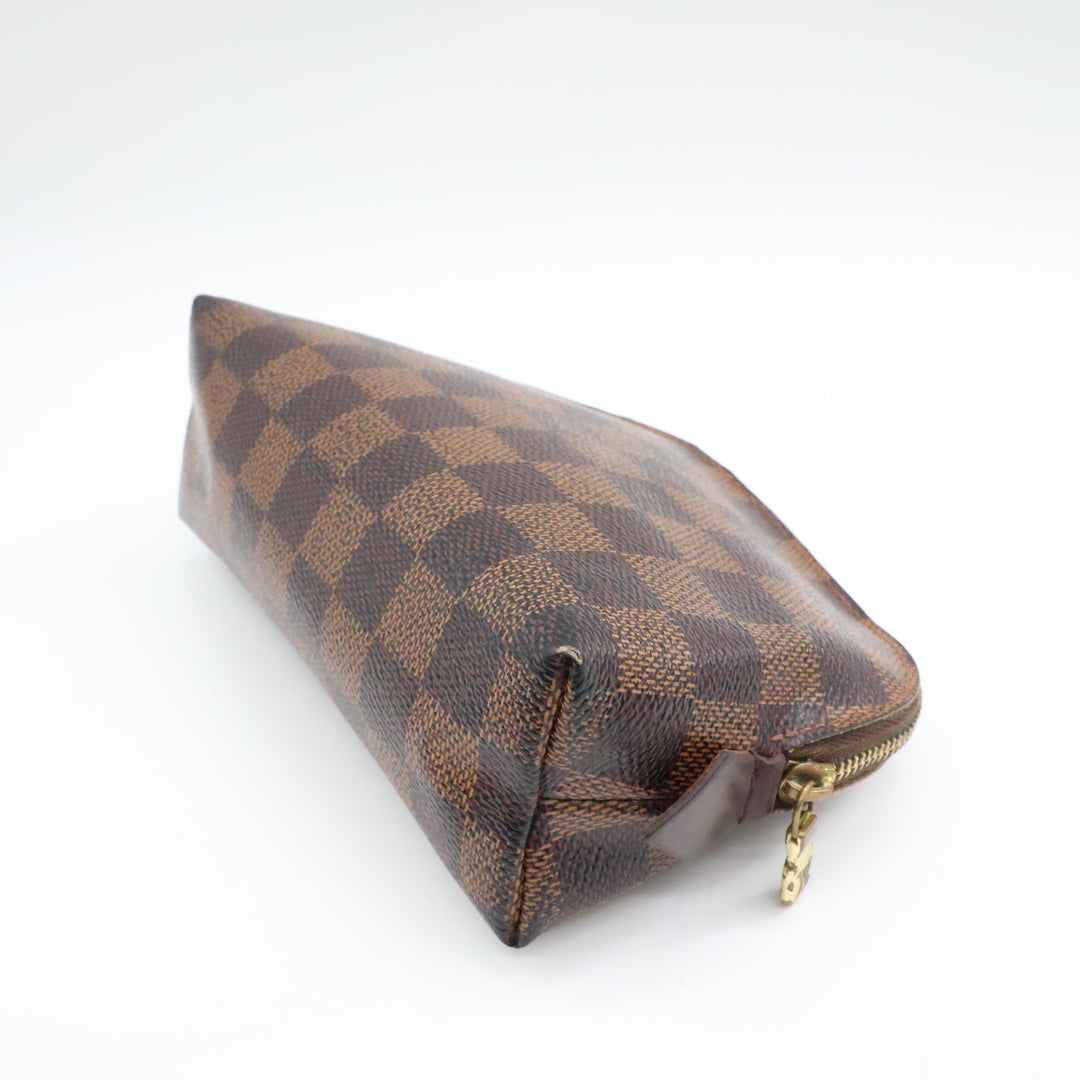 Louis Vuitton Brown Damier Travel Cosmetic PM Pouch