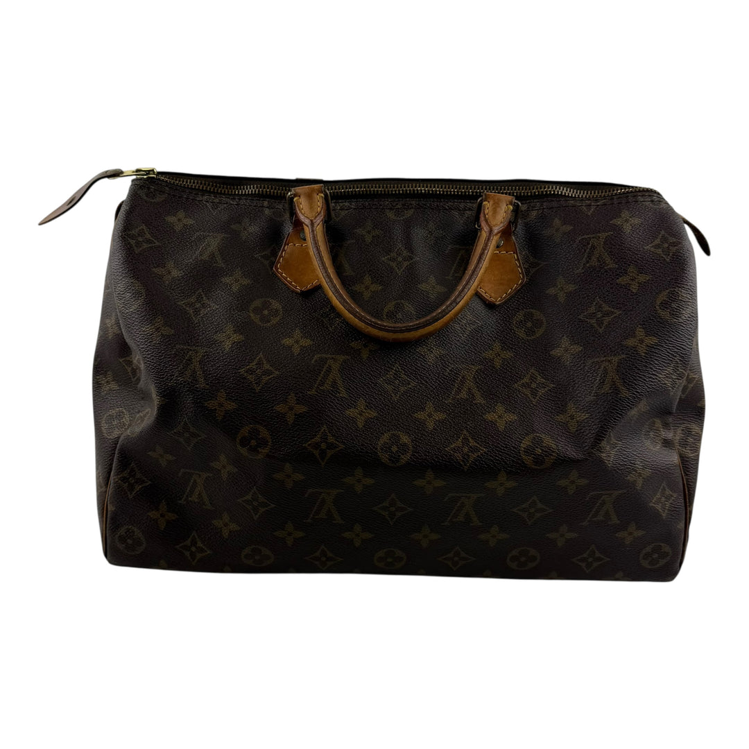 Louis Vuitton Speedy 35 Brown Monogram Handbag