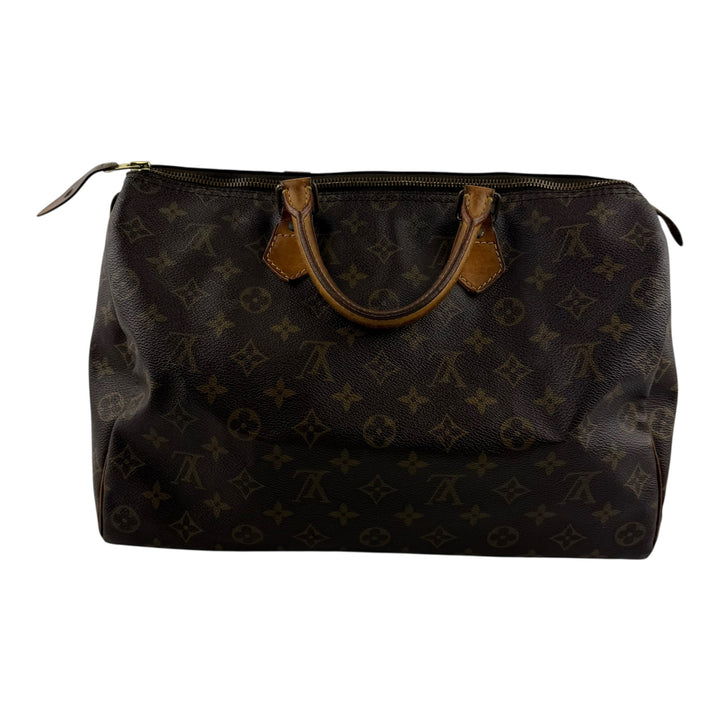 Louis Vuitton Speedy 35 Brown Monogram Handbag