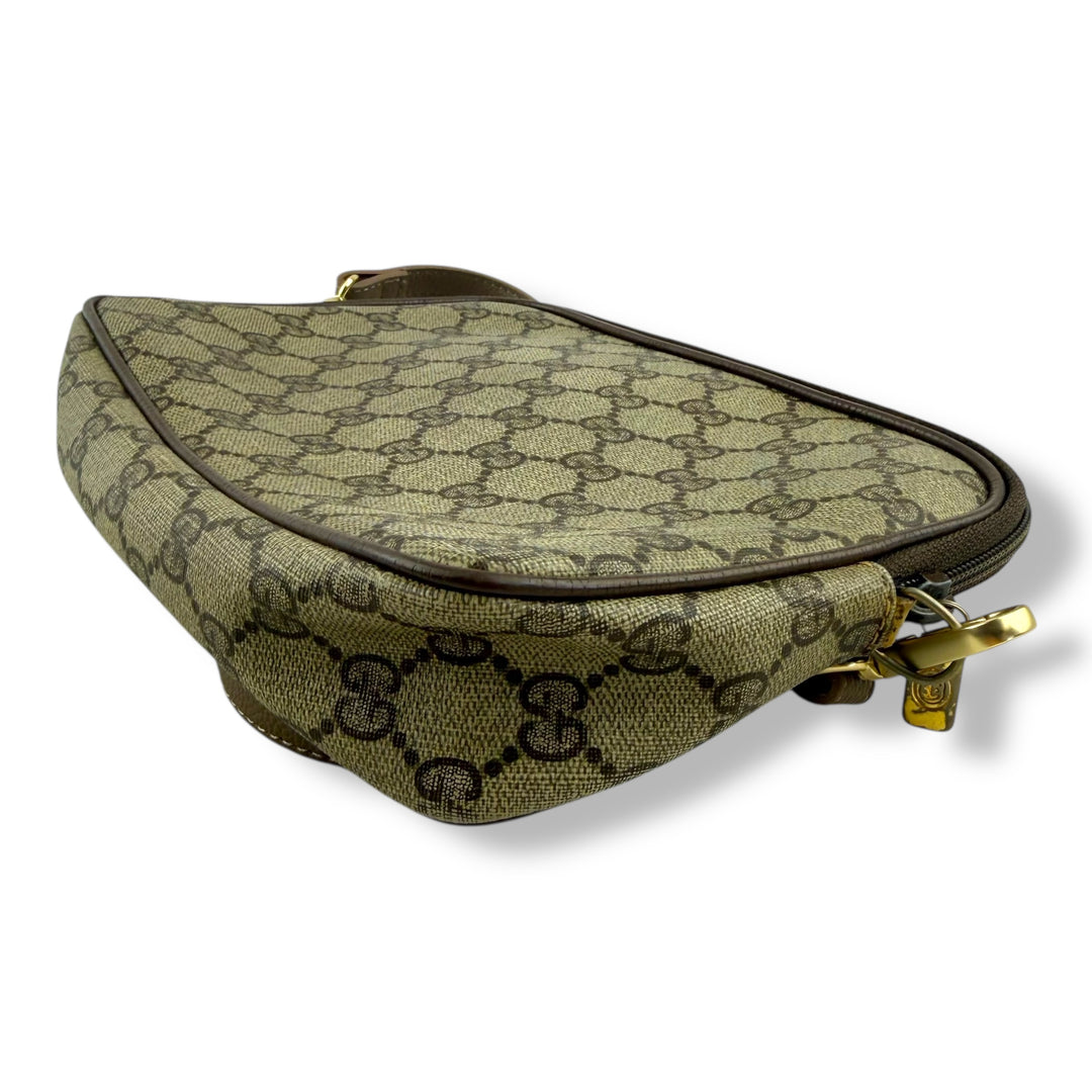 Gucci GG Canvas Beige Crossbody Bag