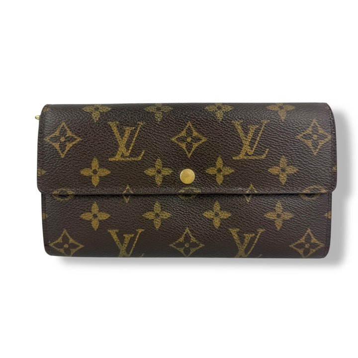 Louis Vuitton Sarah Brown Monogram Femme Wallet